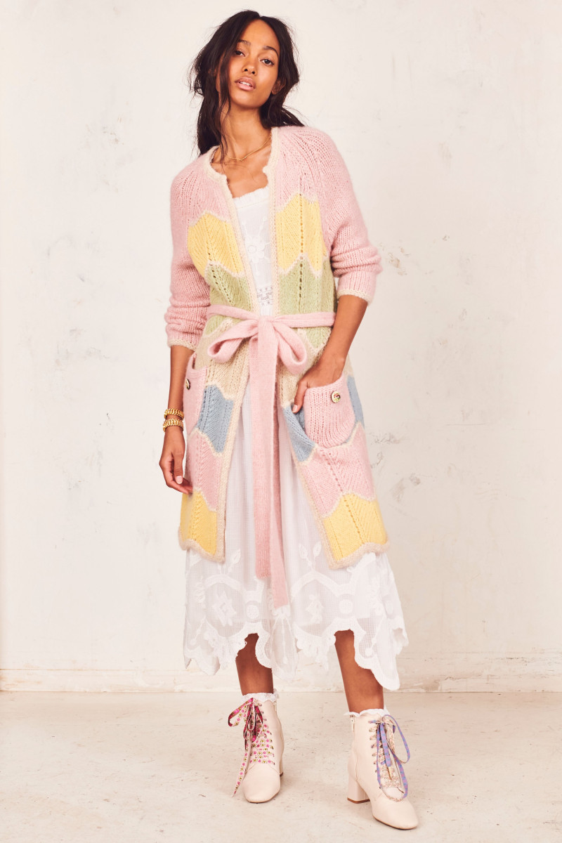 Melie Tiacoh featured in  the LoveShackFancy catalogue for Autumn/Winter 2019