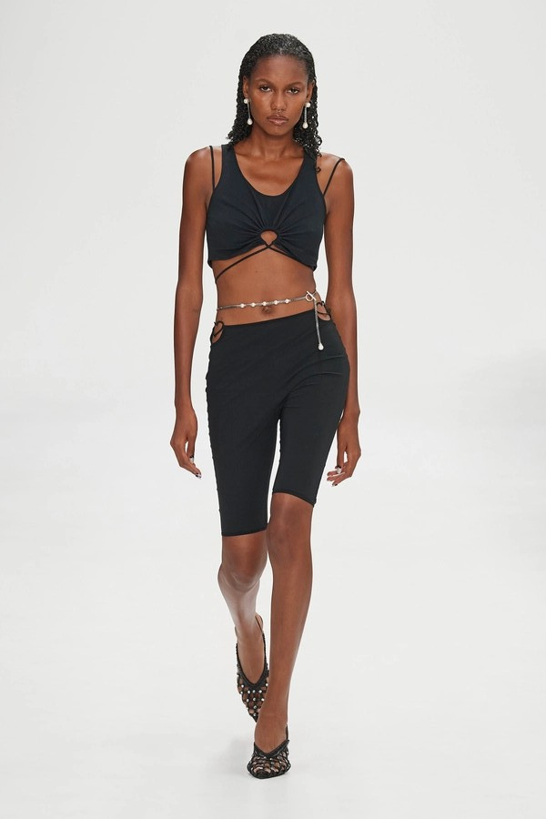 Eden Joi featured in  the Nensi Dojaka fashion show for Spring/Summer 2023