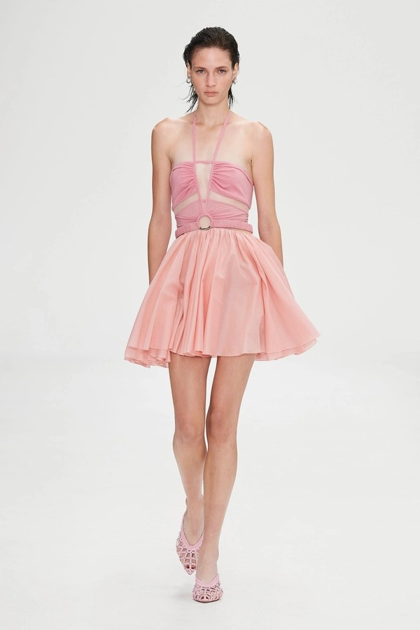 Eleonore Ghiuritan featured in  the Nensi Dojaka fashion show for Spring/Summer 2023