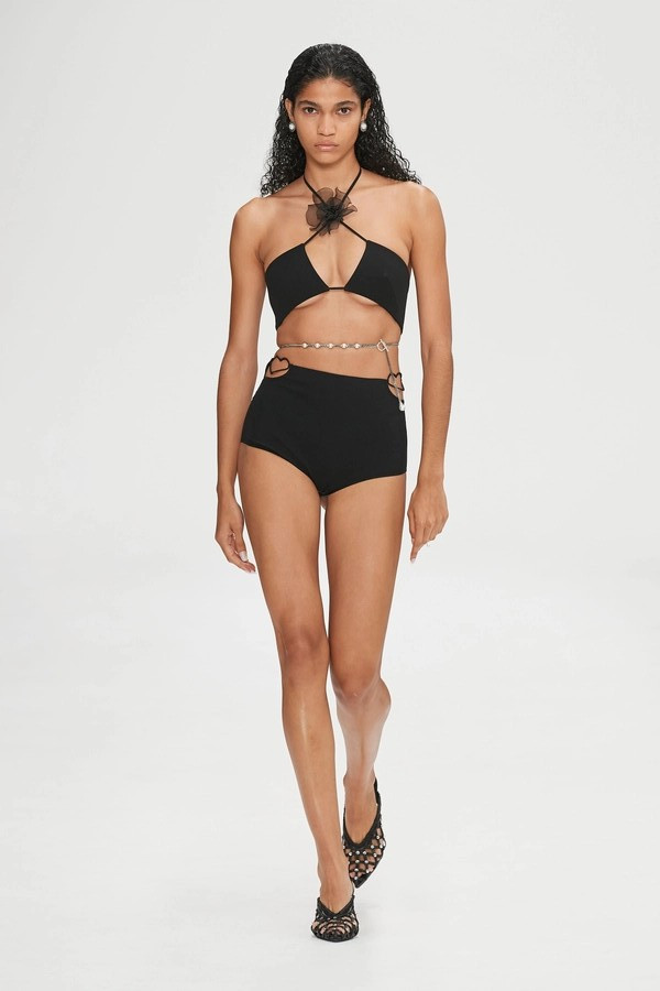 Raynara Negrine featured in  the Nensi Dojaka fashion show for Spring/Summer 2023