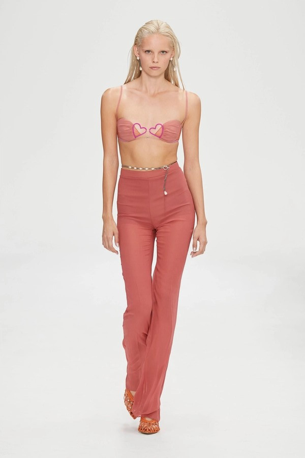 Tara Halliwell featured in  the Nensi Dojaka fashion show for Spring/Summer 2023