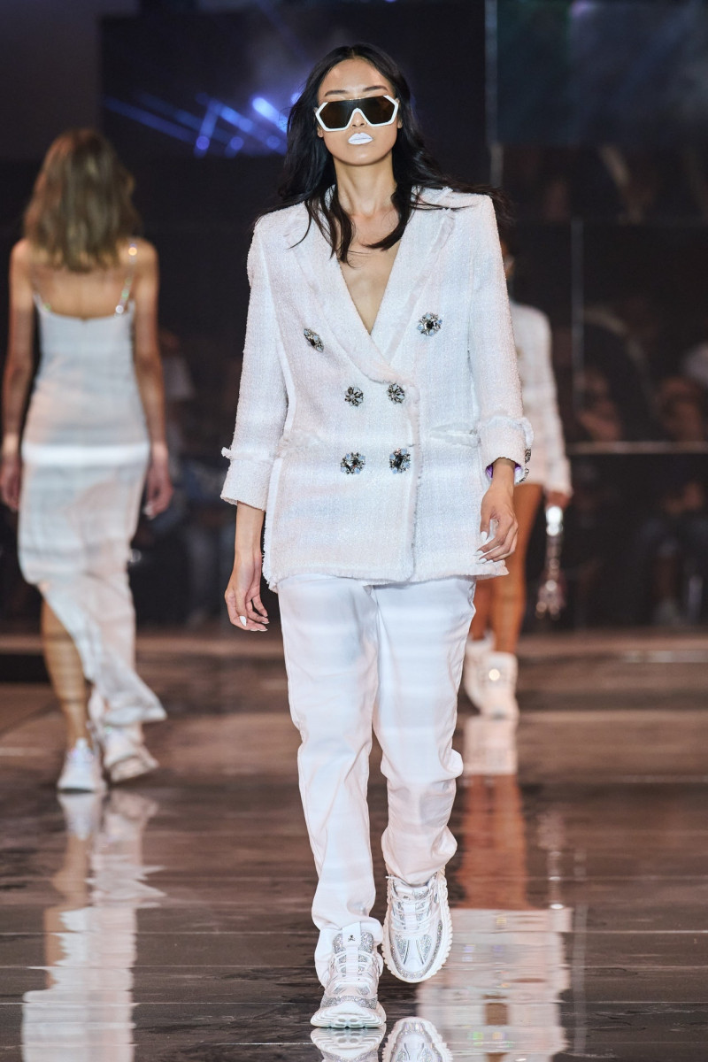 Yue Han featured in  the Philipp Plein fashion show for Spring/Summer 2023