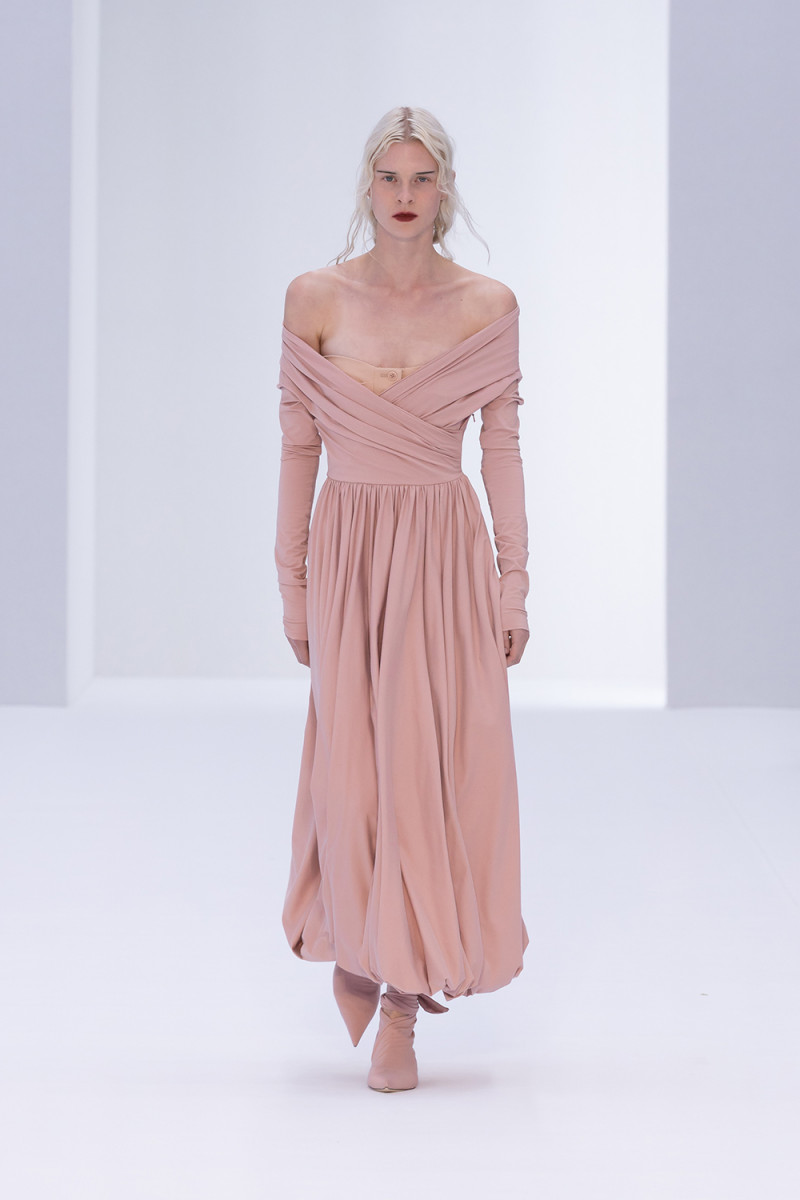 Fleur Breijer featured in  the Philosophy di Lorenzo Serafini fashion show for Spring/Summer 2023