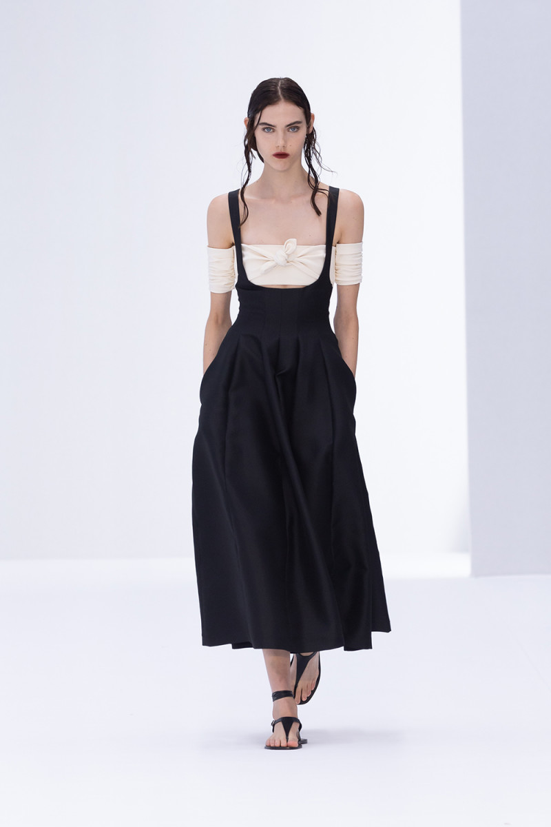 Grace Cameron featured in  the Philosophy di Lorenzo Serafini fashion show for Spring/Summer 2023