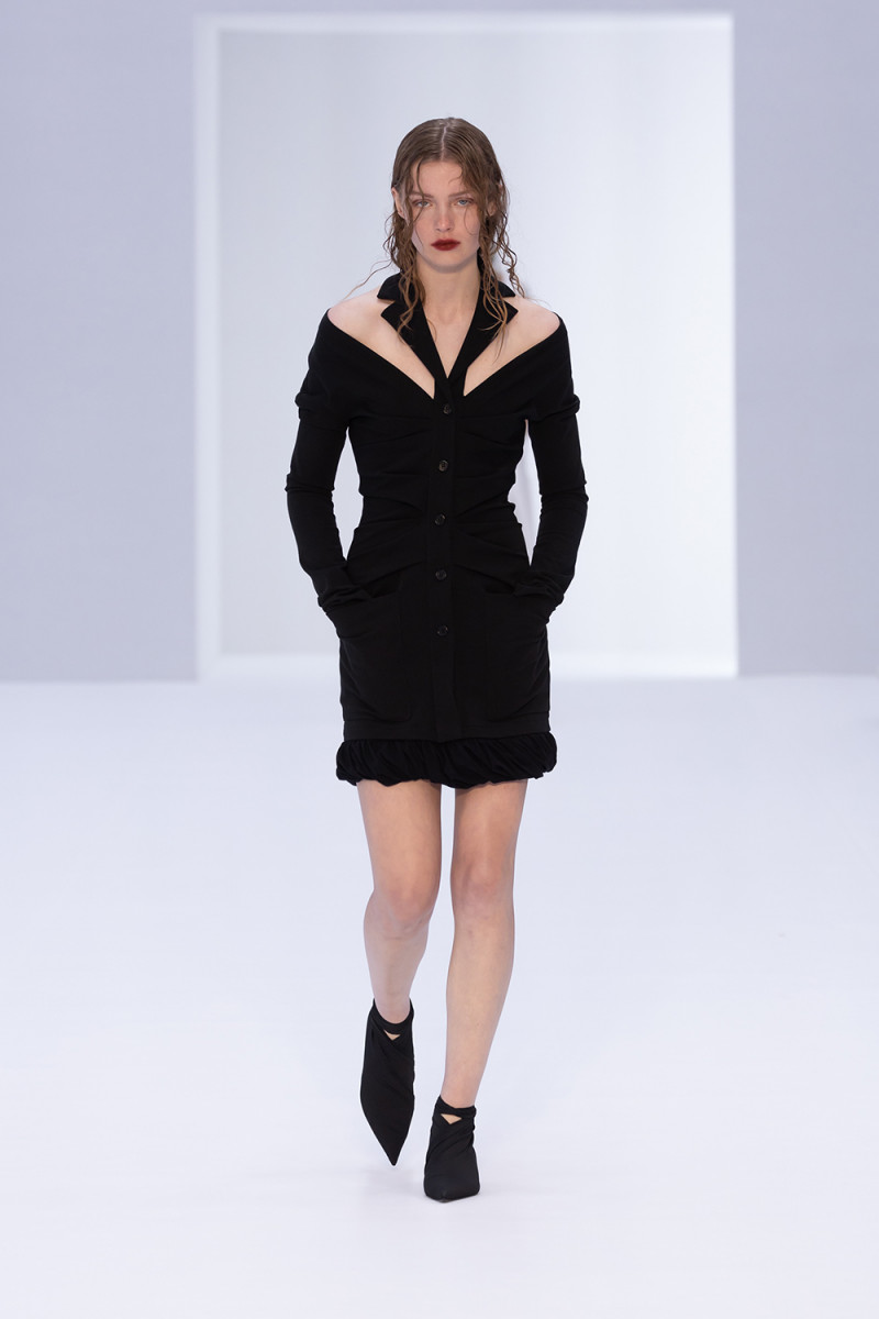 Ella McCutcheon featured in  the Philosophy di Lorenzo Serafini fashion show for Spring/Summer 2023