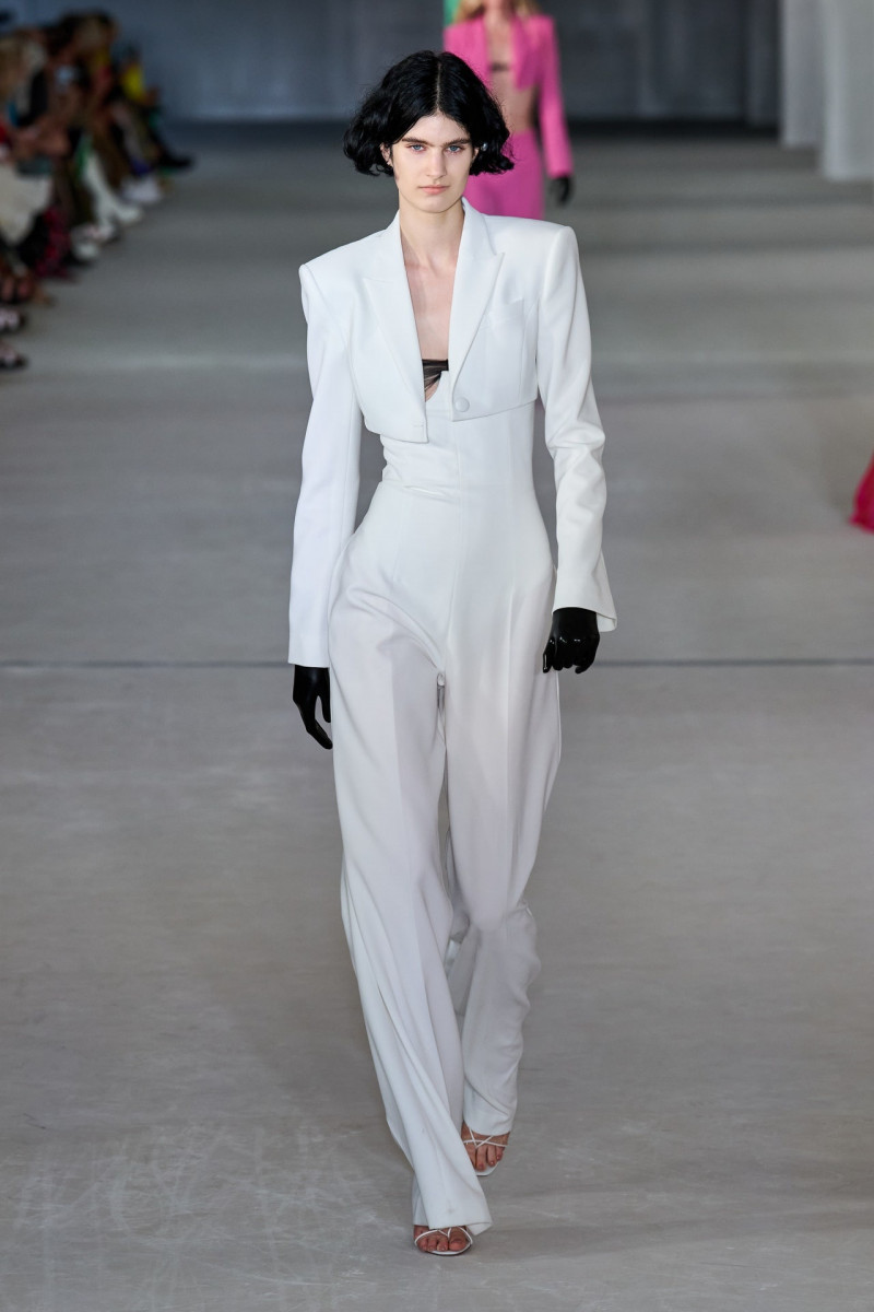 Kendall Miller featured in  the Prabal Gurung fashion show for Spring/Summer 2023