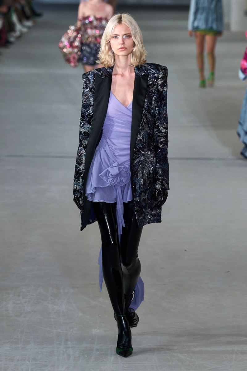 Natalia Bulycheva featured in  the Prabal Gurung fashion show for Spring/Summer 2023