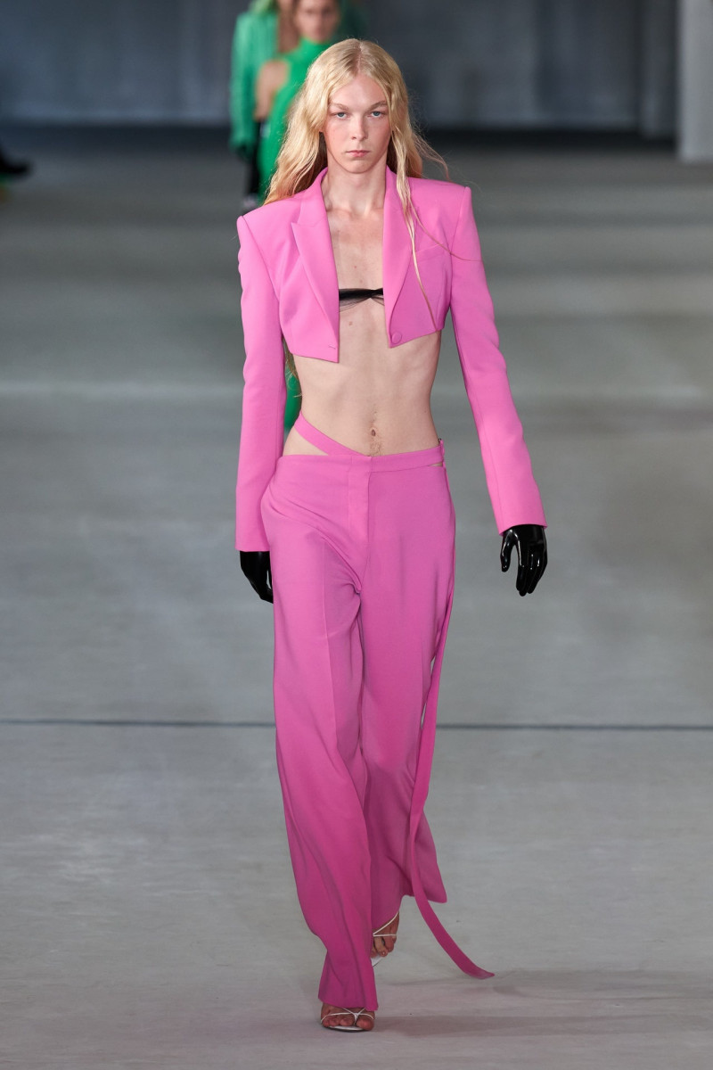 Marco Varcoe featured in  the Prabal Gurung fashion show for Spring/Summer 2023