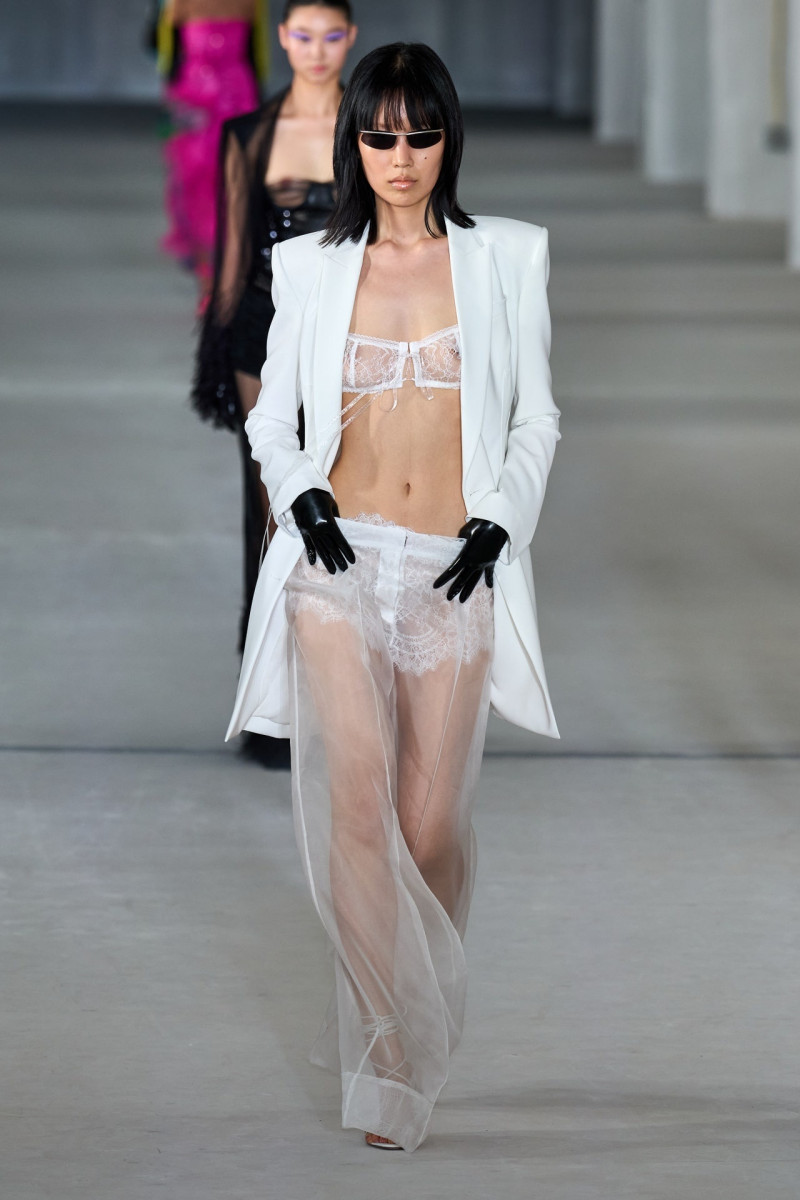 Dohyun Kim featured in  the Prabal Gurung fashion show for Spring/Summer 2023