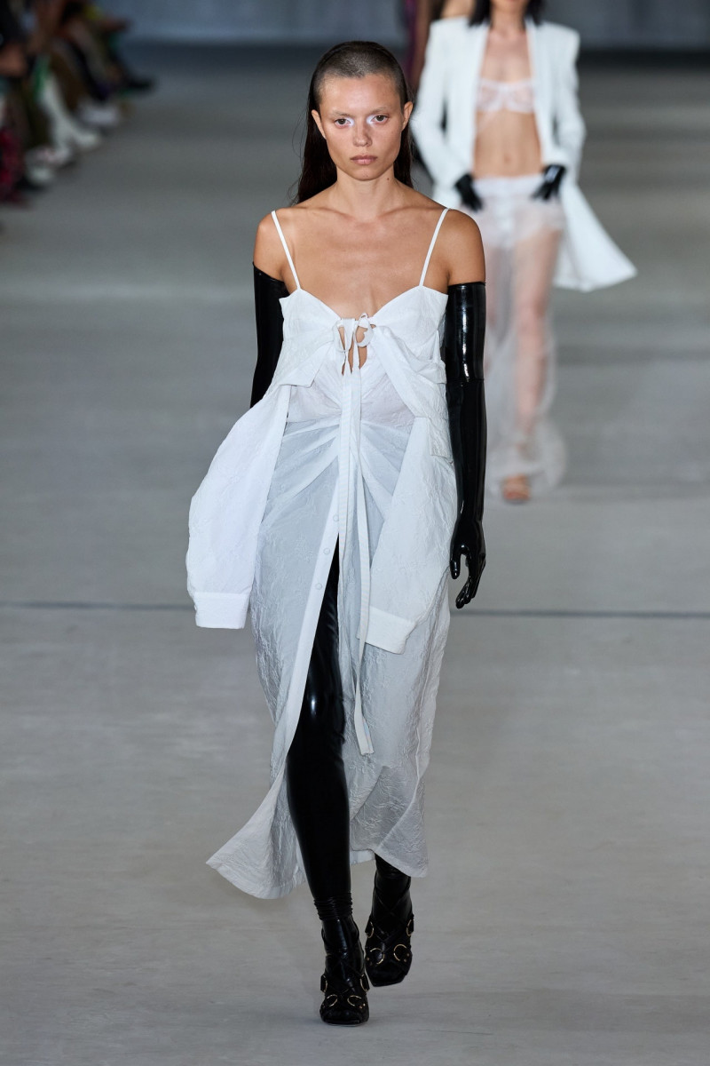 Sara Hiromi Skinner featured in  the Prabal Gurung fashion show for Spring/Summer 2023