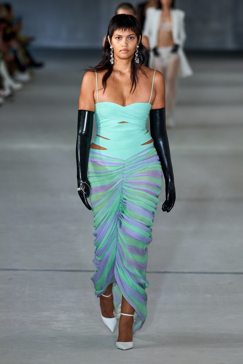 Anita Jane Pathammavong featured in  the Prabal Gurung fashion show for Spring/Summer 2023