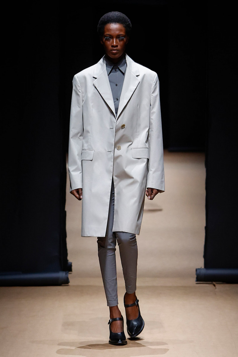 Kai Newman featured in  the Prada fashion show for Spring/Summer 2023