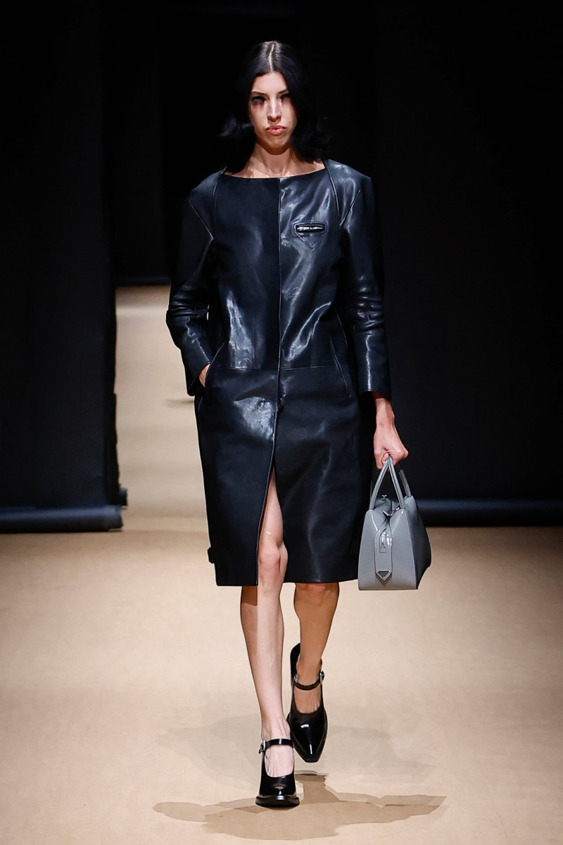 Justine Wesselo featured in  the Prada fashion show for Spring/Summer 2023