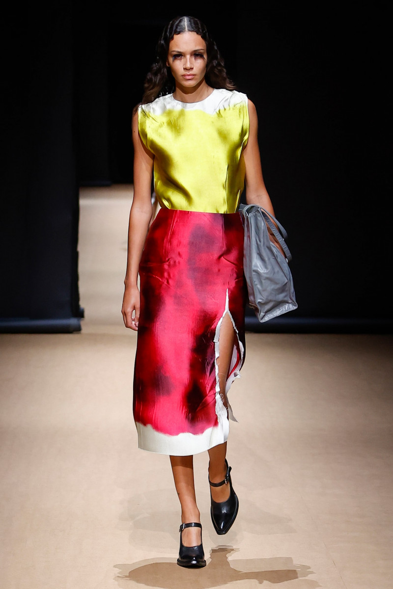Binx Walton featured in  the Prada fashion show for Spring/Summer 2023