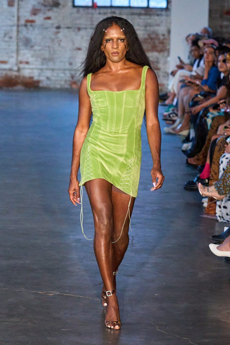 Richie Shazam featured in  the PRISCAVera fashion show for Spring/Summer 2023