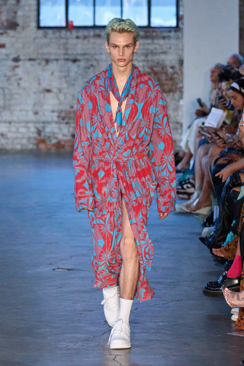 Luke Clod featured in  the PRISCAVera fashion show for Spring/Summer 2023
