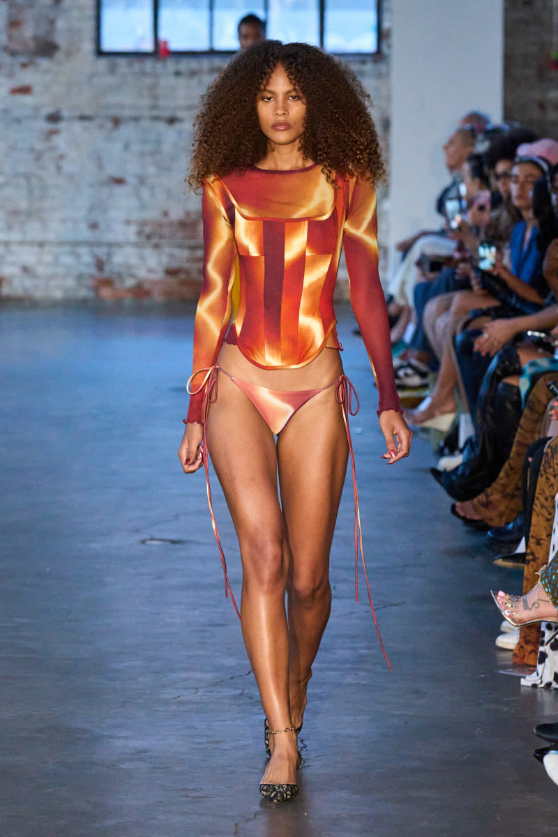 Elah Garcia featured in  the PRISCAVera fashion show for Spring/Summer 2023
