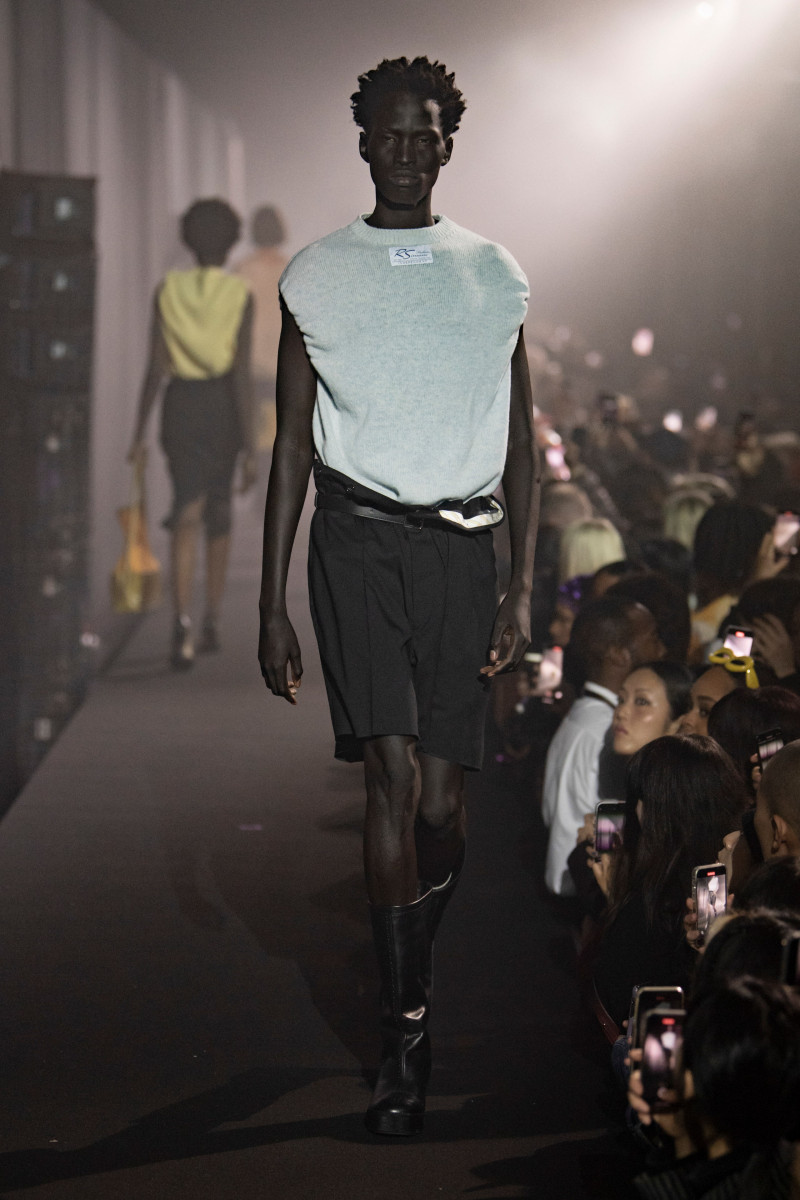 Mamuor Awak Majeng featured in  the Raf Simons fashion show for Spring/Summer 2023