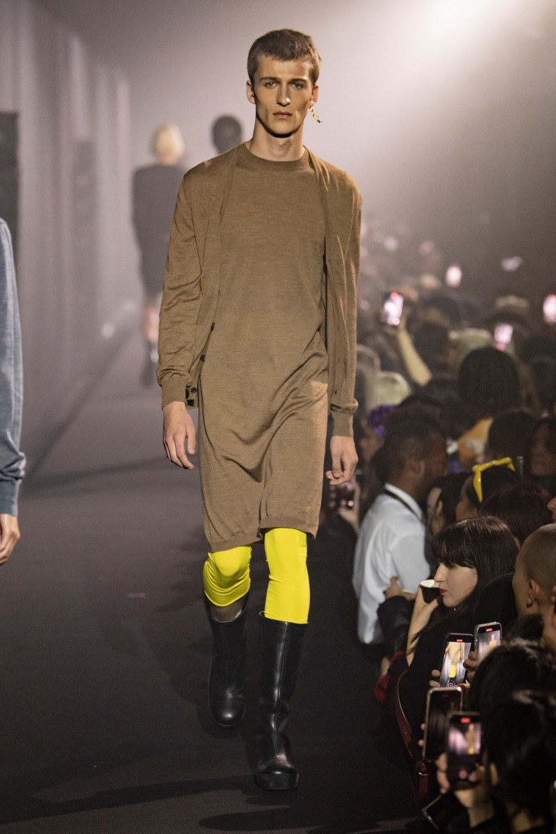 Vasko Luyckx featured in  the Raf Simons fashion show for Spring/Summer 2023