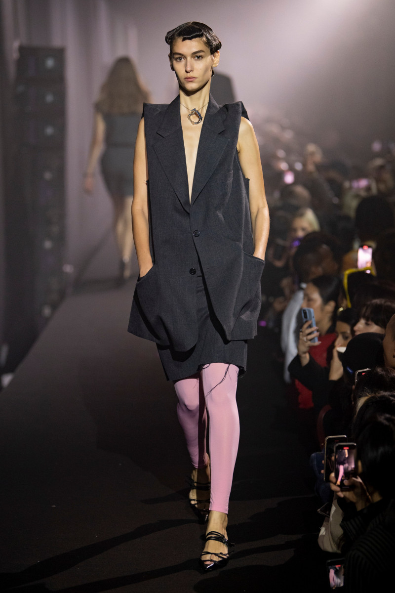 Rayssa Medeiros featured in  the Raf Simons fashion show for Spring/Summer 2023