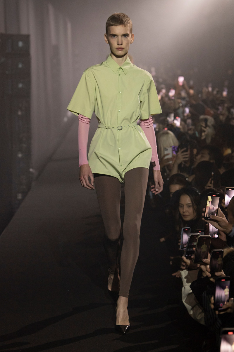 Ilya Vermeulen featured in  the Raf Simons fashion show for Spring/Summer 2023