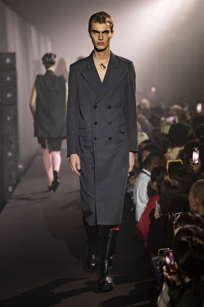 Lars Jammaers featured in  the Raf Simons fashion show for Spring/Summer 2023