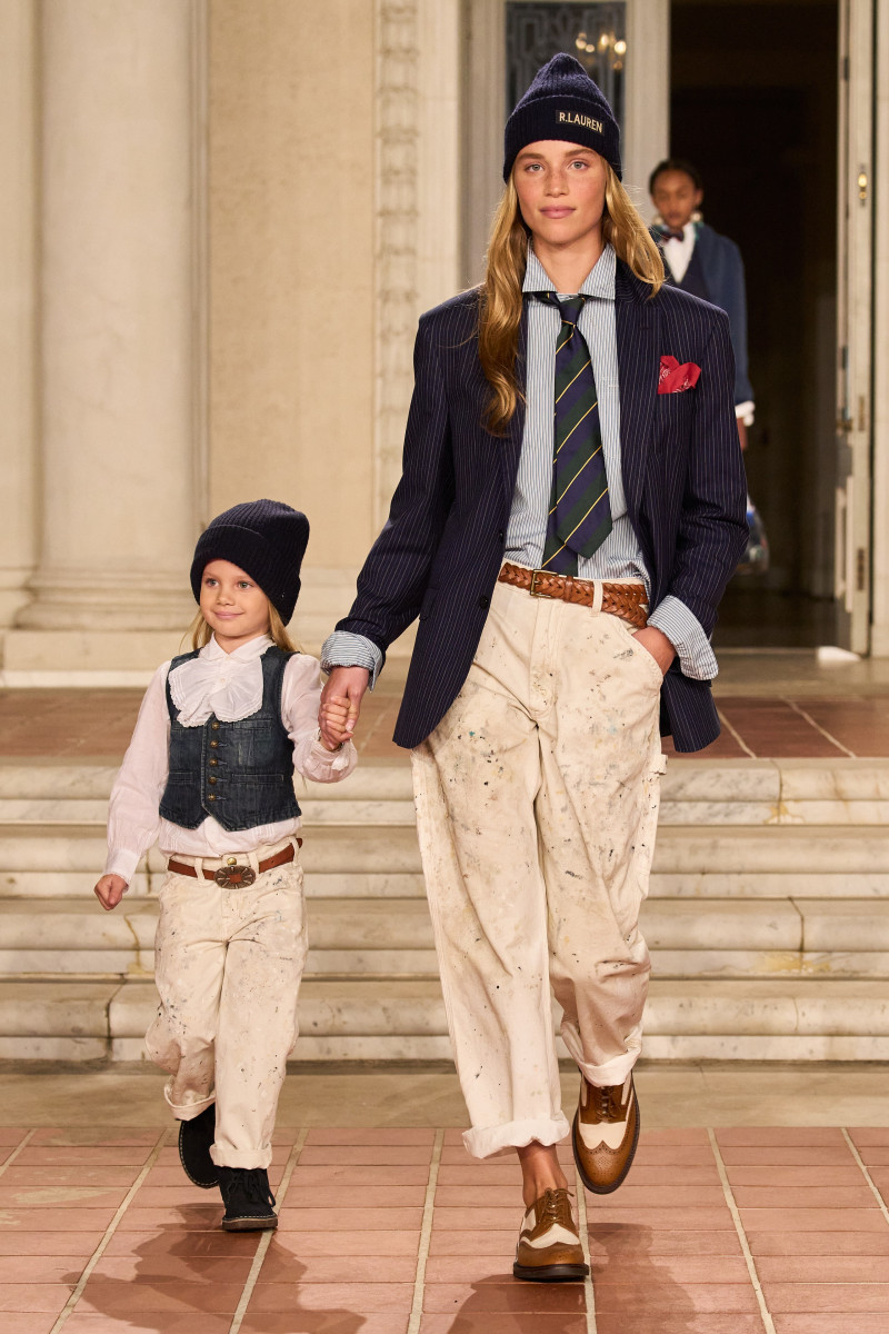 Rebecca Leigh Longendyke featured in  the Ralph Lauren fashion show for Spring/Summer 2023