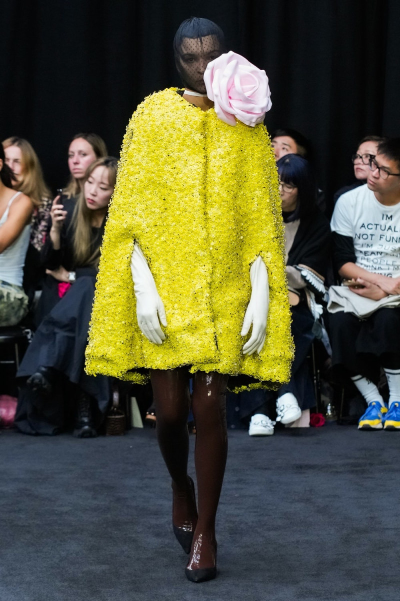 Jess Cole featured in  the Richard Quinn fashion show for Spring/Summer 2023