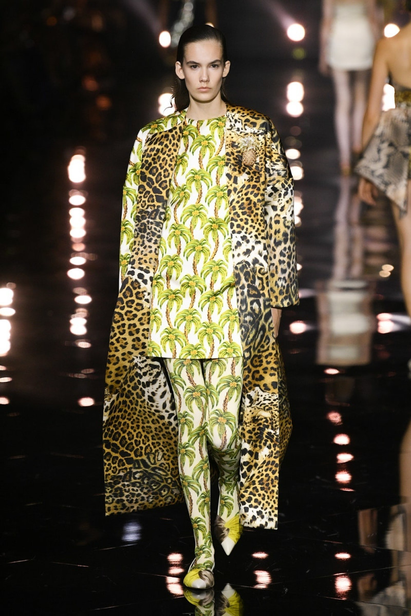 Lisete Altma featured in  the Roberto Cavalli fashion show for Spring/Summer 2023