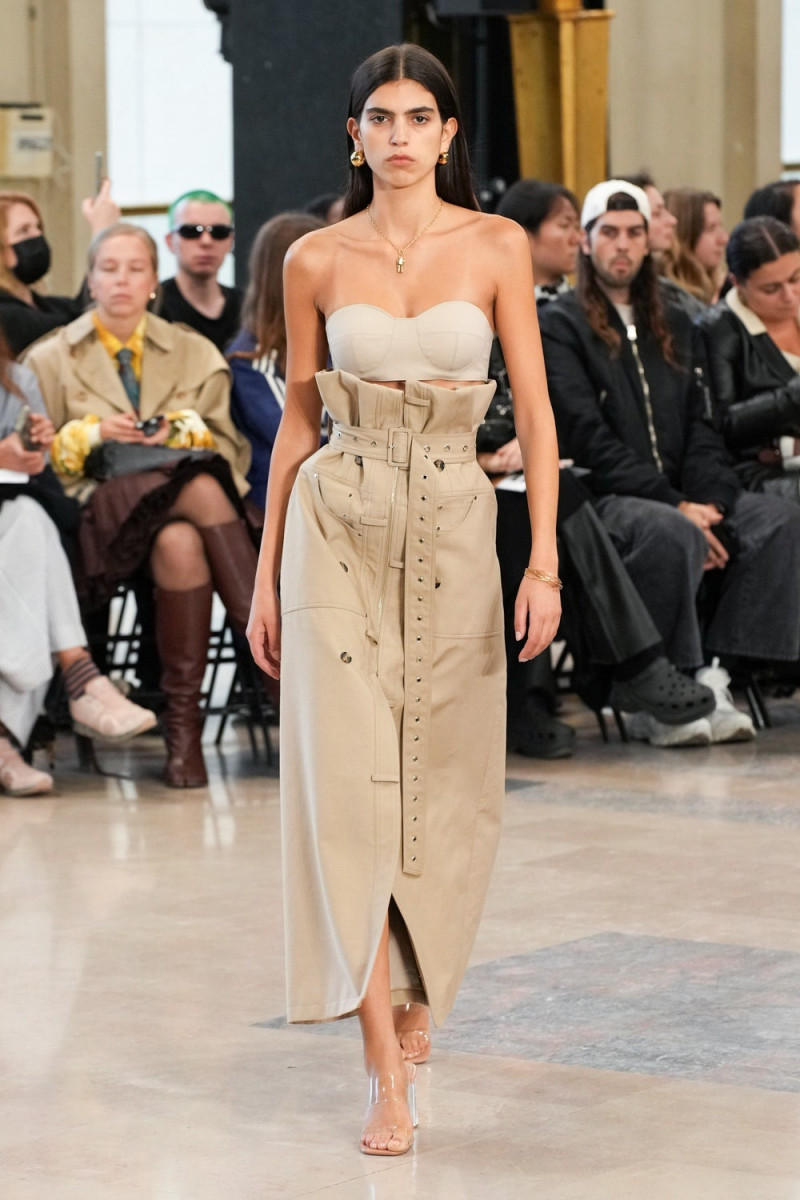 Sun Mizrahi featured in  the Rokh fashion show for Spring/Summer 2023