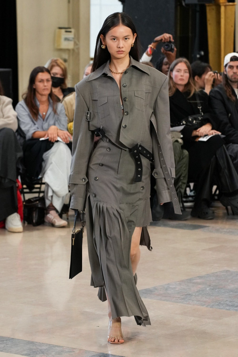 Shu Ping Li featured in  the Rokh fashion show for Spring/Summer 2023