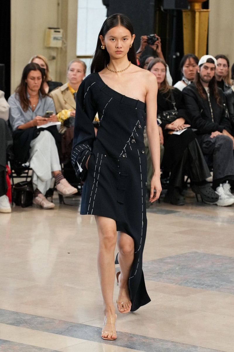 Shu Ping Li featured in  the Rokh fashion show for Spring/Summer 2023
