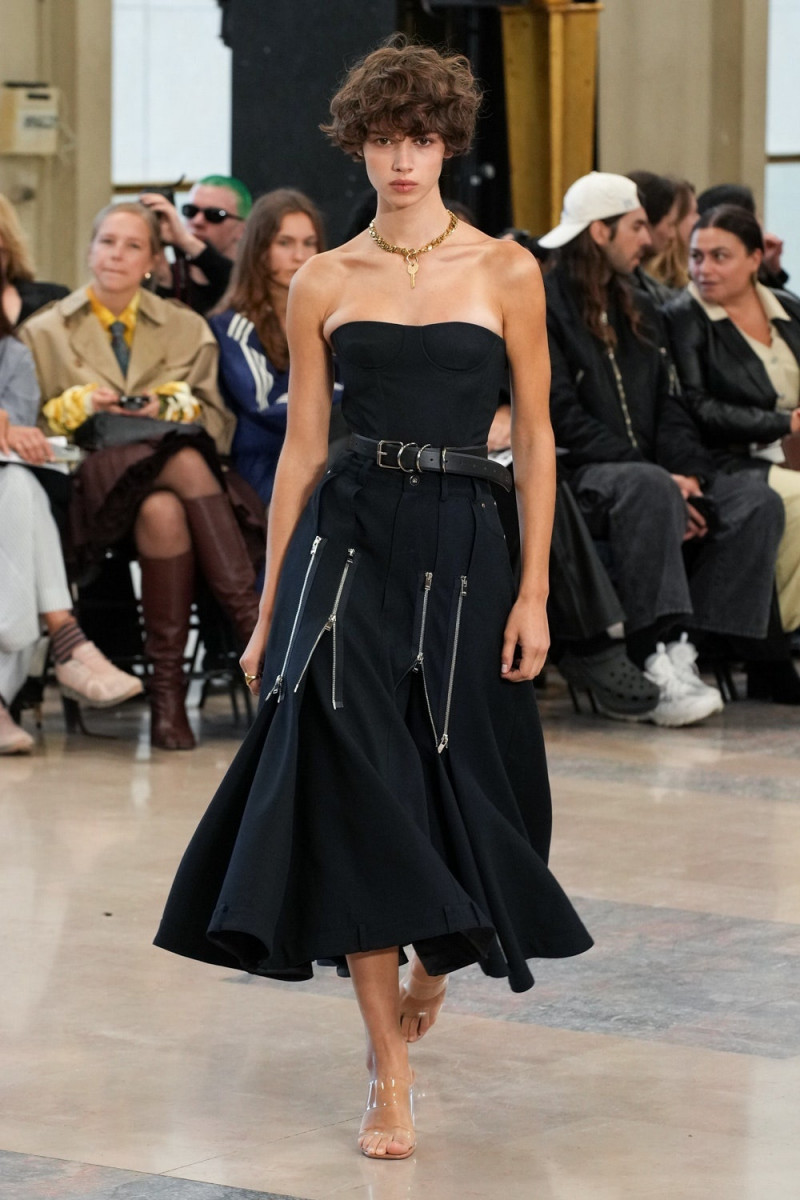 Mathilda Gvarliani featured in  the Rokh fashion show for Spring/Summer 2023