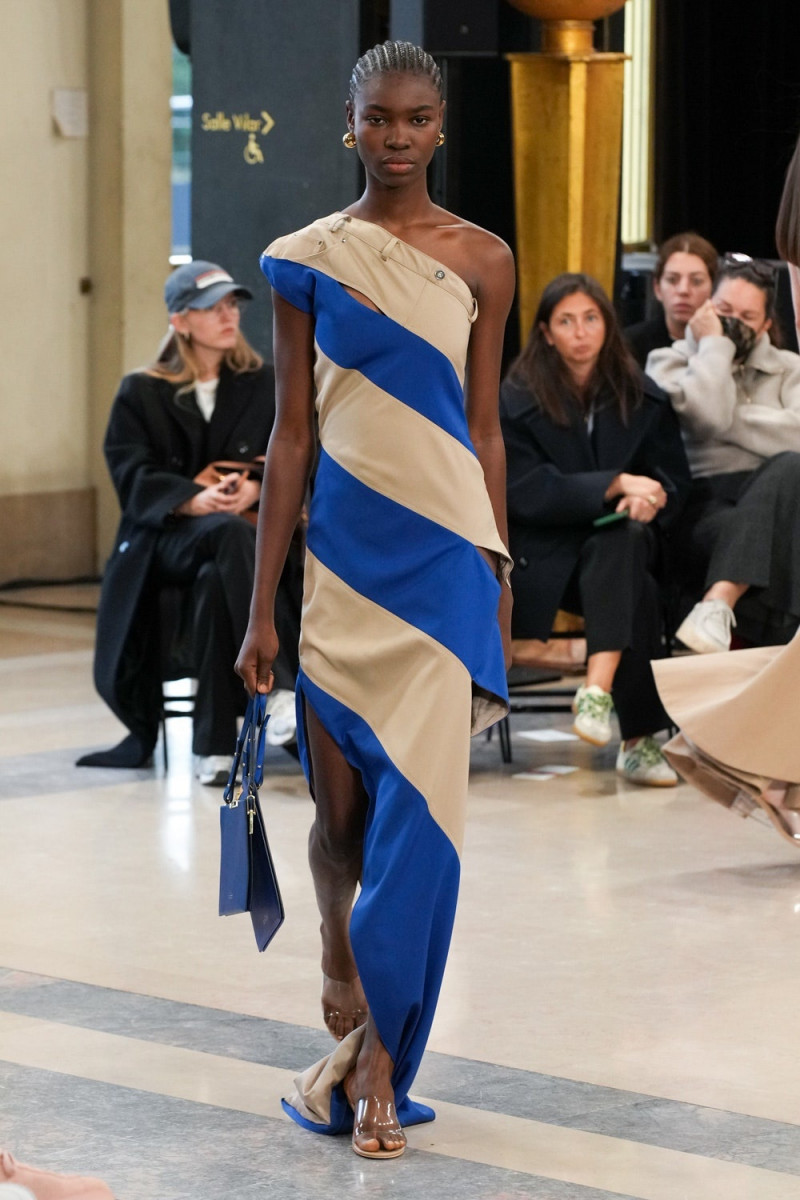 Elvina Patrick featured in  the Rokh fashion show for Spring/Summer 2023