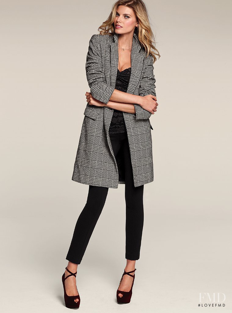 Maryna Linchuk featured in  the Victoria\'s Secret Clothes catalogue for Autumn/Winter 2012