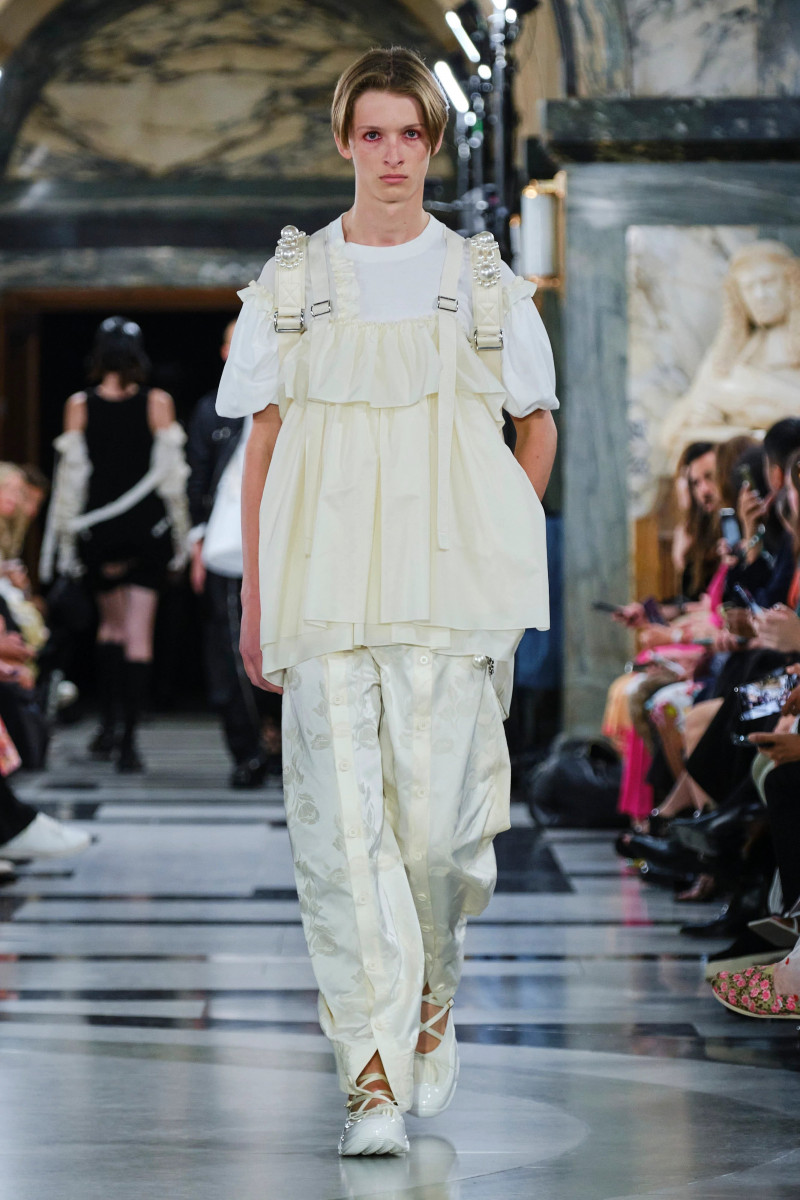 Scott Hamstead featured in  the Simone Rocha fashion show for Spring/Summer 2023