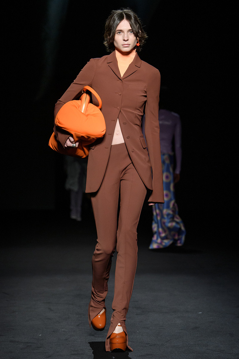Sweia Hartmann featured in  the Sportmax fashion show for Spring/Summer 2023