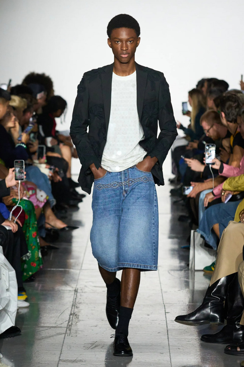 Nonso Ojukwu featured in  the Stefan Cooke fashion show for Spring/Summer 2023