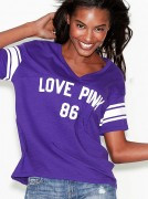 Sharam Diniz featured in  the Victoria\'s Secret PINK catalogue for Autumn/Winter 2012