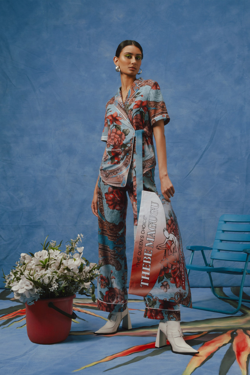 Thebe Magugu lookbook for Spring/Summer 2023