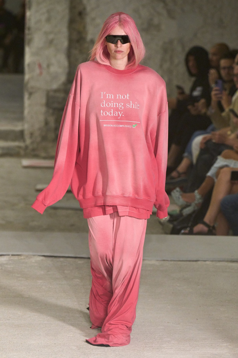 Vetements fashion show for Spring/Summer 2023