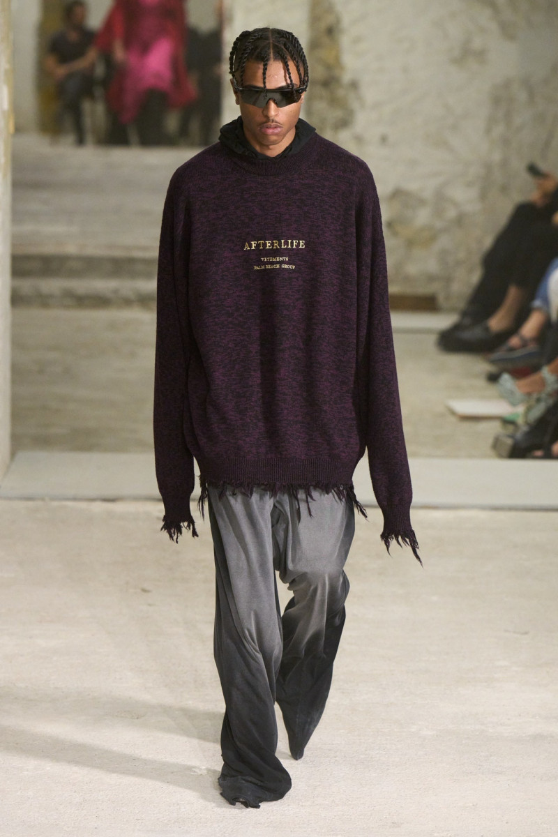 Vetements fashion show for Spring/Summer 2023