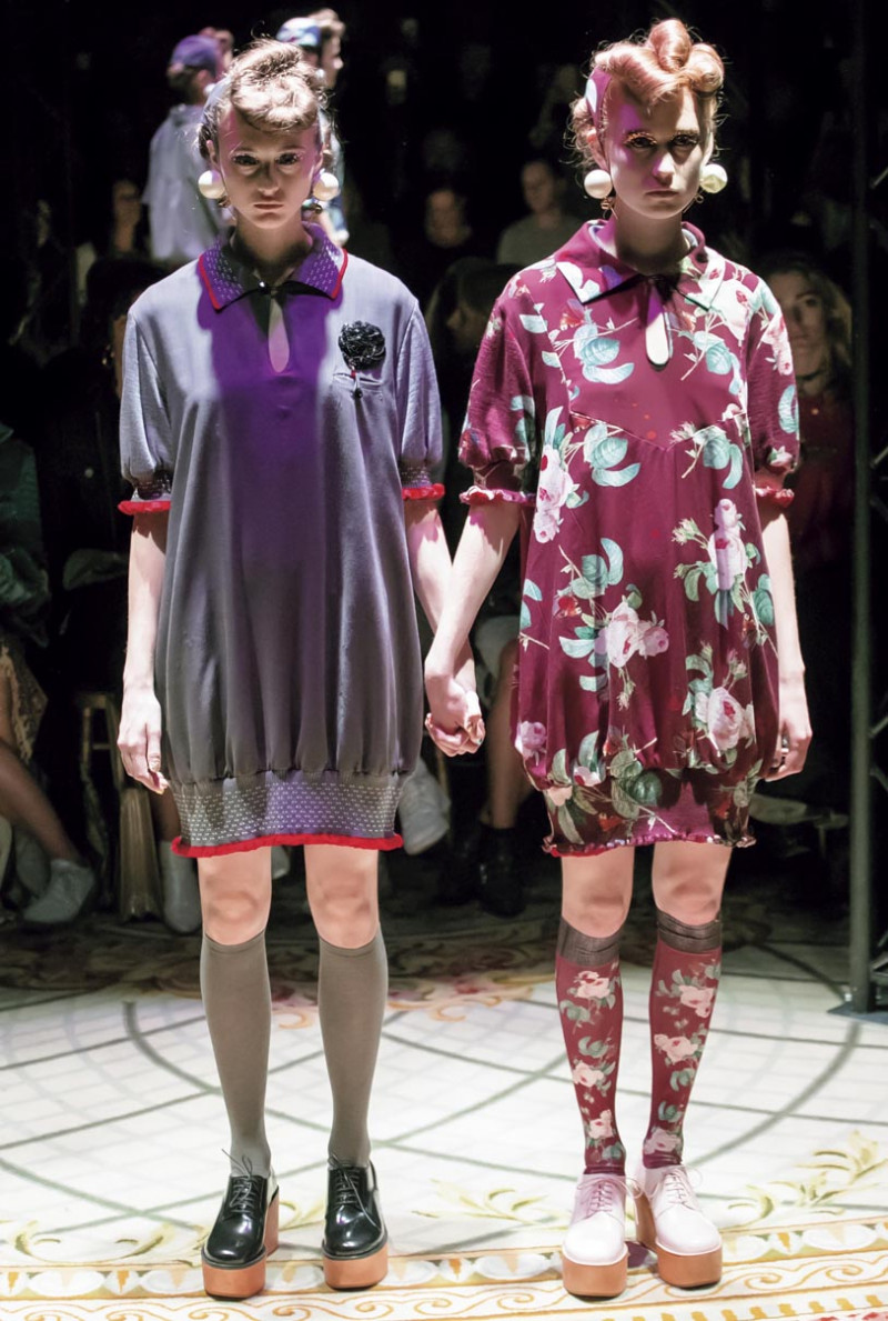 Undercover fashion show for Spring/Summer 2018