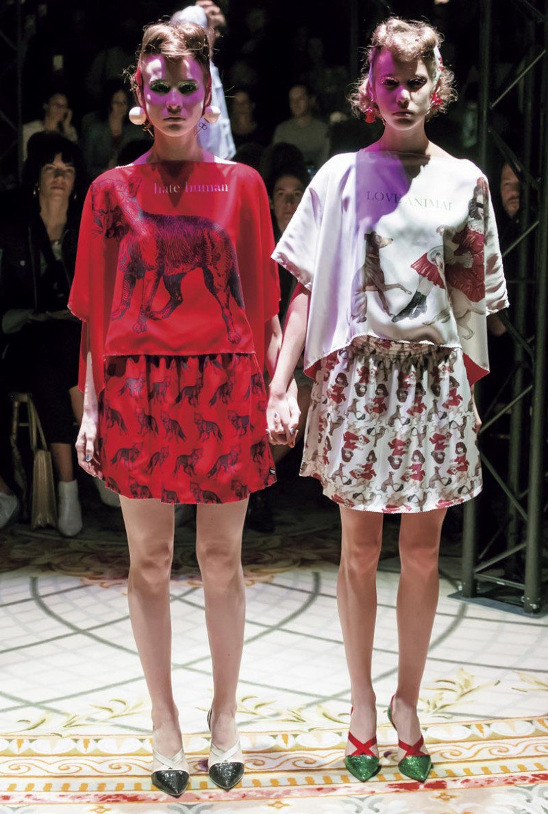 Undercover fashion show for Spring/Summer 2018