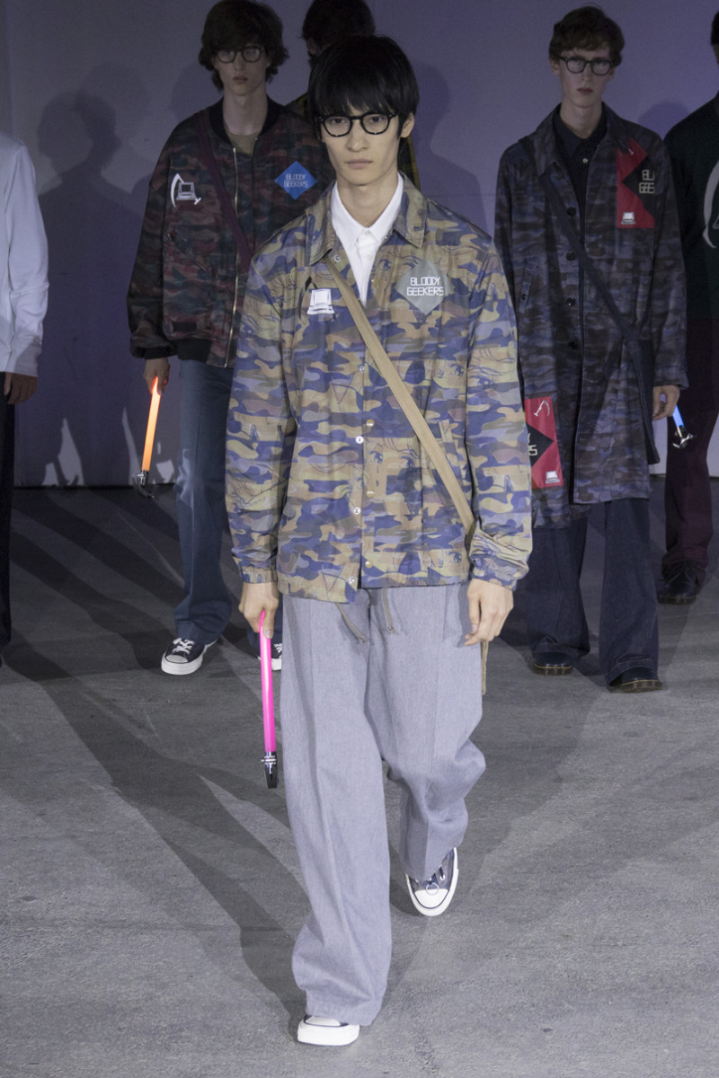 Undercover The New Warriors fashion show for Spring/Summer 2019