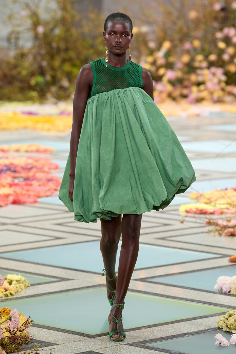 Akon Changkou featured in  the Ulla Johnson fashion show for Spring/Summer 2023