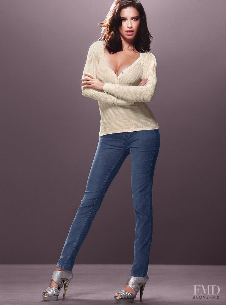 Adriana Lima featured in  the Victoria\'s Secret Clothes catalogue for Autumn/Winter 2011