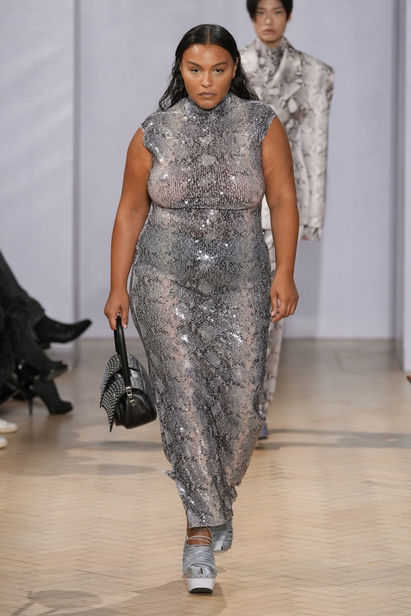 Paloma Elsesser featured in  the 16Arlington fashion show for Spring/Summer 2023