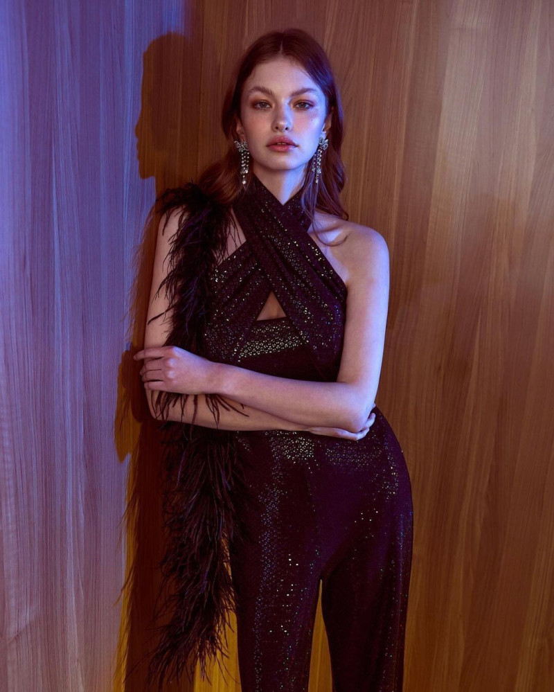 Sanya Rudzevic featured in  the Jaspal lookbook for Autumn/Winter 2022