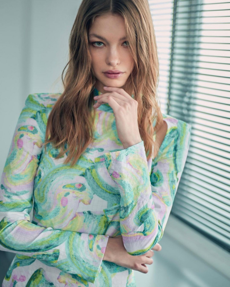 Sanya Rudzevic featured in  the Jaspal lookbook for Autumn/Winter 2022